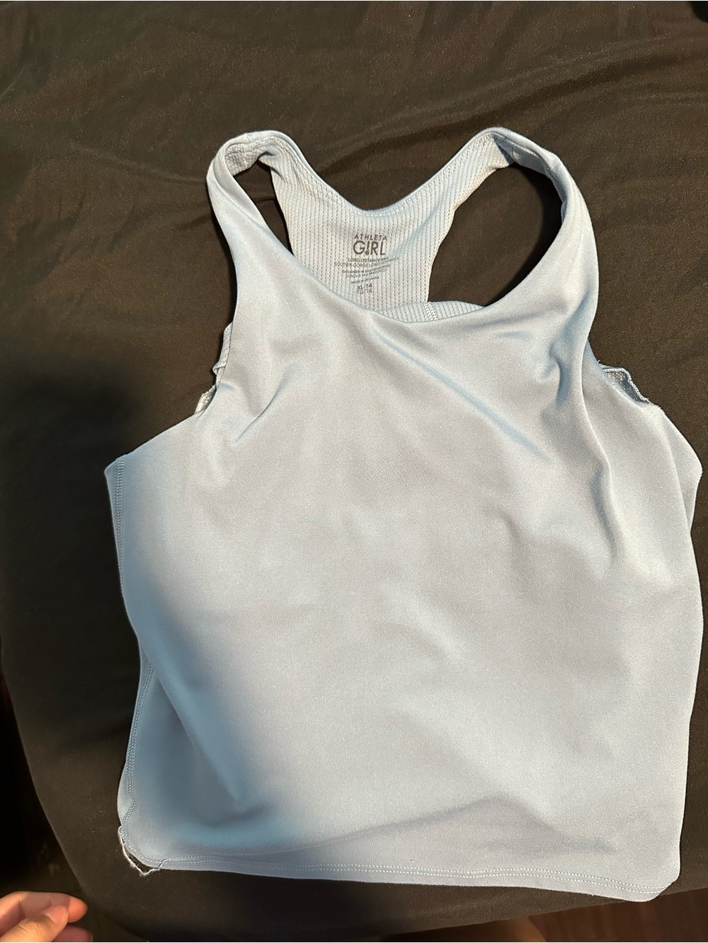 Athletic Works Pale Blue Racerback Athletic Tank - Women